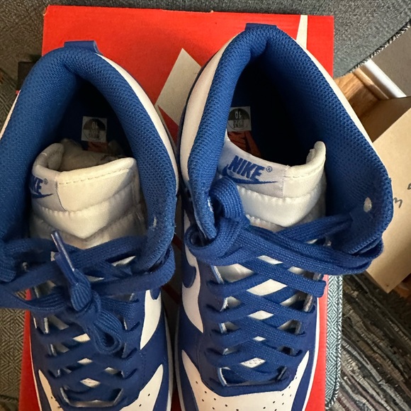 Nike Dunk Highs - Kentucky Blue (Size 10) - Picture 3 of 6